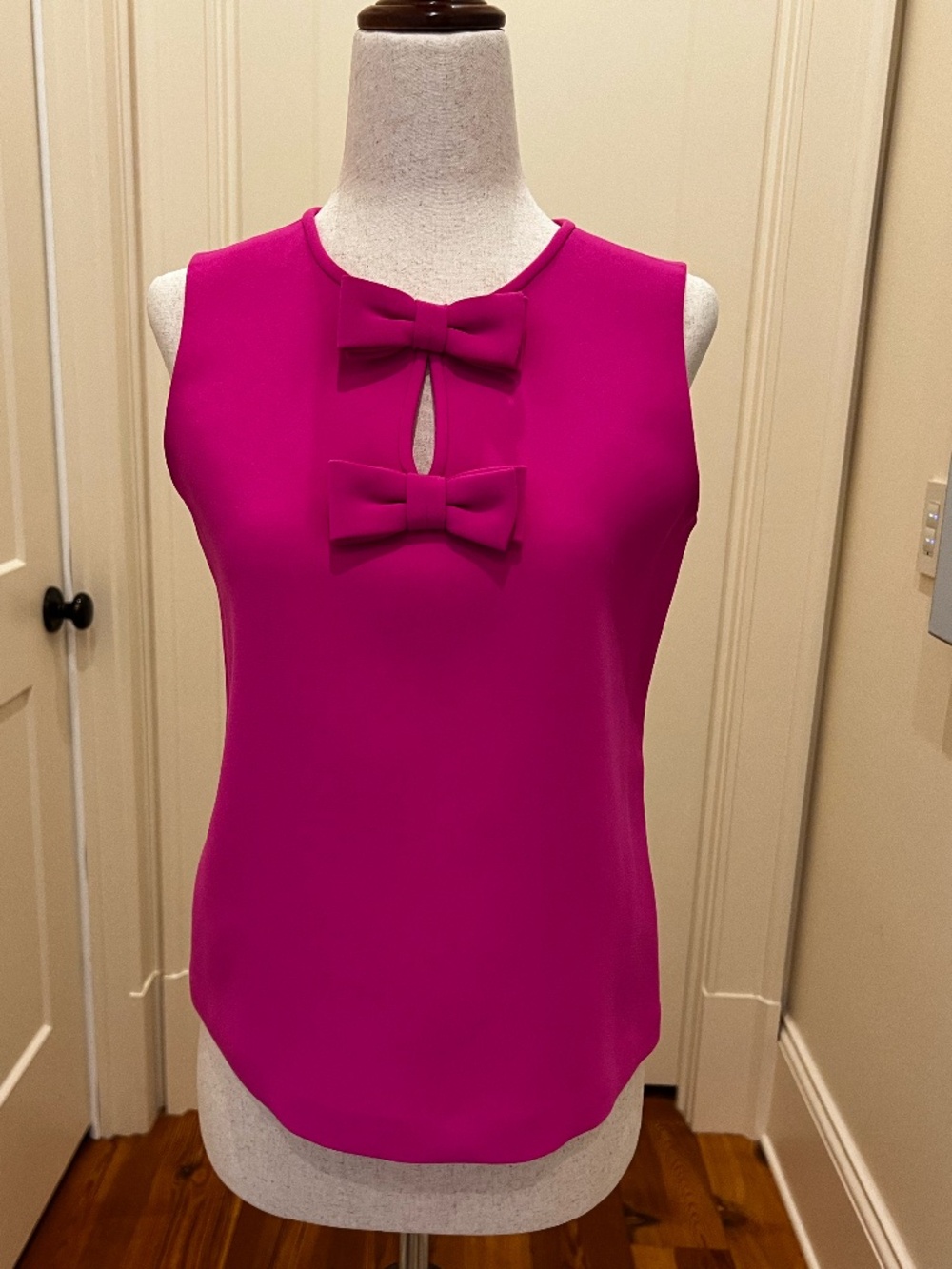 Kate Spade Hot Pink Sleeveless Top 0